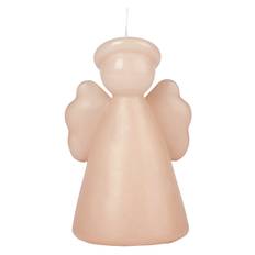Broste Copenhagen Angel Sculpture Candle Rosa