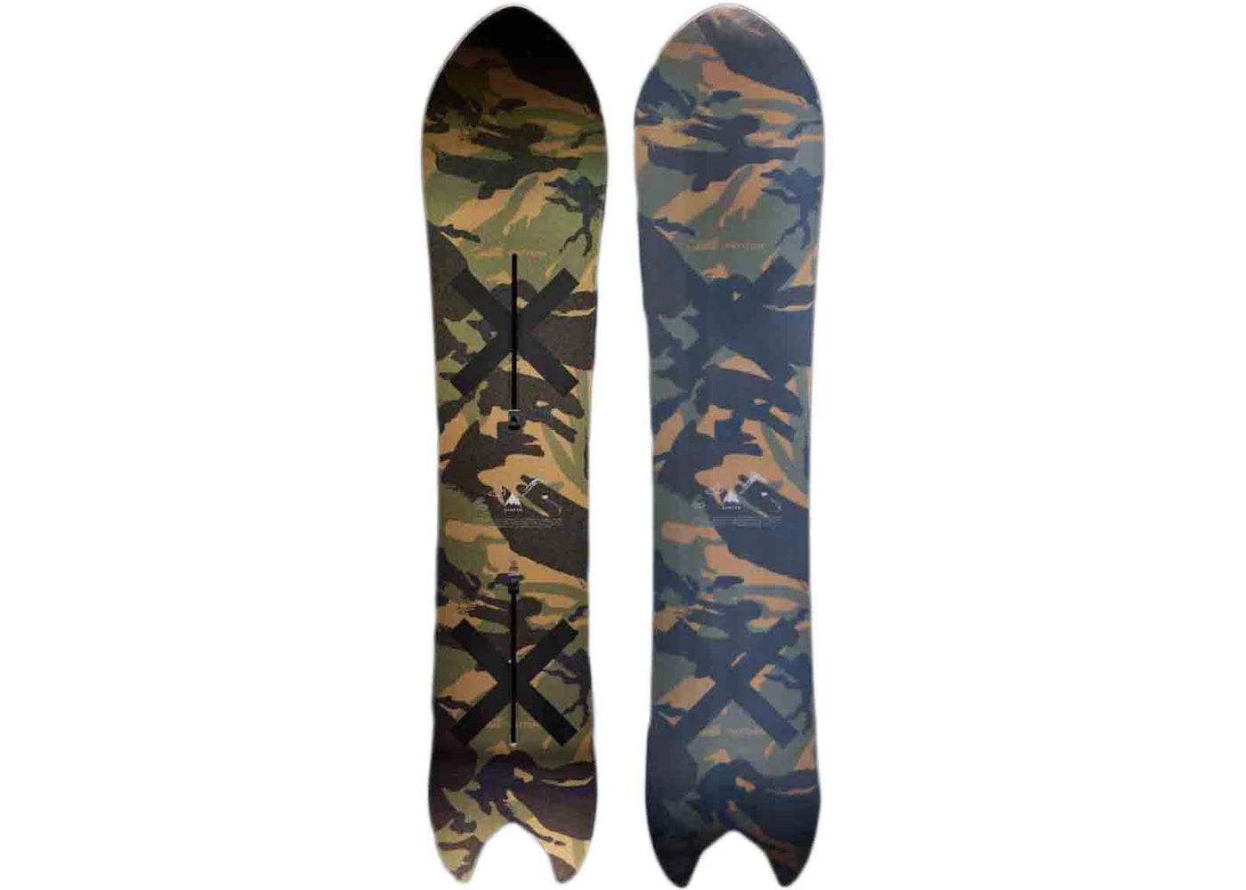 Virgil Abloh x Burton "3" Snowboard Jungle - 156