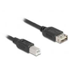 Delock USB 2.0-kabel USB type-B han til EASY USB type-A hun 1 m