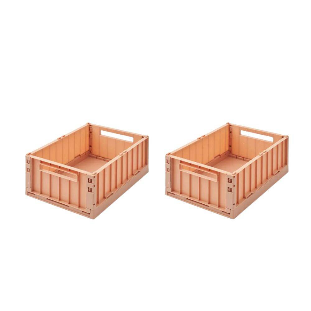 LIEWOOD Living Interior Weston Förvaringslåda S 2-Pack Tuscany Rose