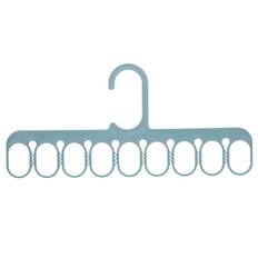 9 Holes Clothes Hanger Closet Wardrobe Organizer Multifunctional Hanging Rack for Scarf Socks Pants orange