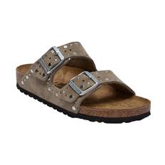 Birkenstock Arizona Rivet Leve Taupe Dam Stl. 38 - Sandaler Från Magasin (38)