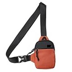 HJUGHPN Bröstväska för män Men's Chest Bag Leisure Waist Bag Men's Shoulder Bag Leisure Bag(A)