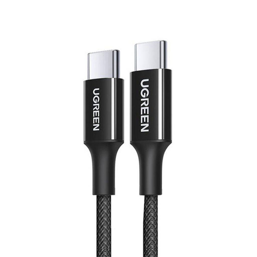 UGREEN L502 USB-C til USB-C kabel 100W, 5A, 1m - Sort