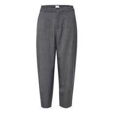 KA Merle 7/8 pants Suiting - dark grey melange - 46