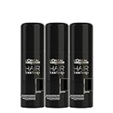 3 x LOREAL Hair Touch Up Schwarz spray till 75 ml