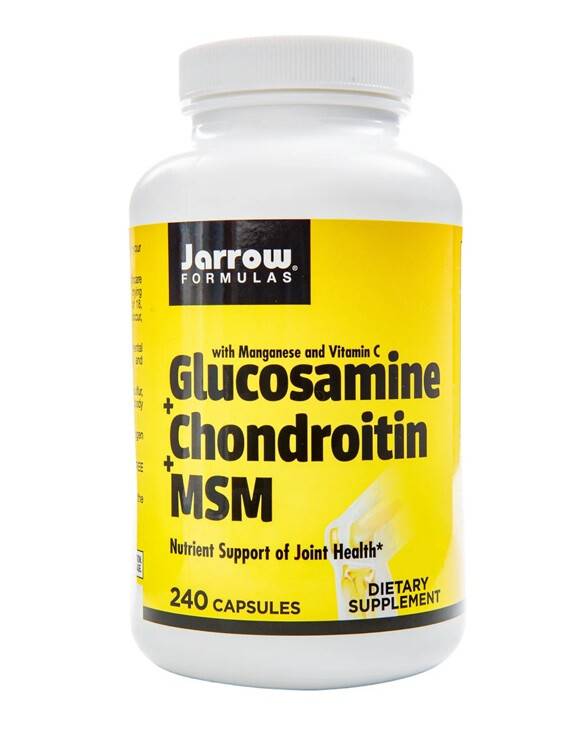 Glucosamine + Chondroitin + MSM, 240 kapsler
