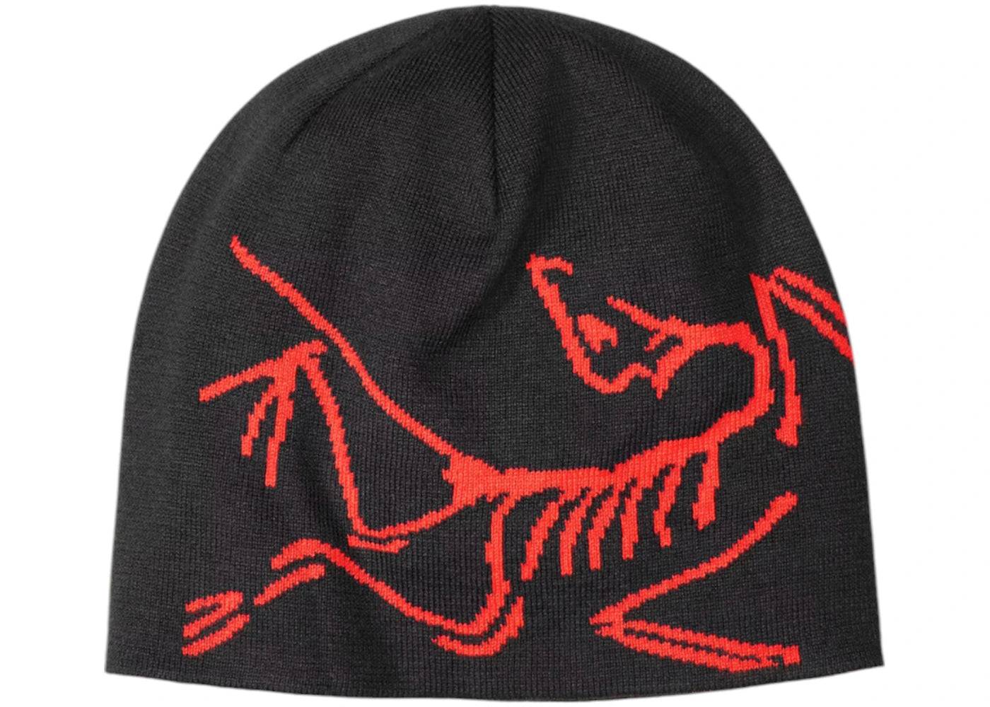 Arc'teryx Lightweight Bird Head Toque Beanie Black/Dynasty - One Size