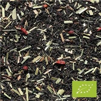 Økologisk sort te med goji og havtornbær - 100 gram