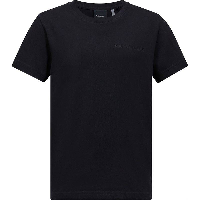 Peak Performance Jr Original Small Logo Tee Black (130 cl)
