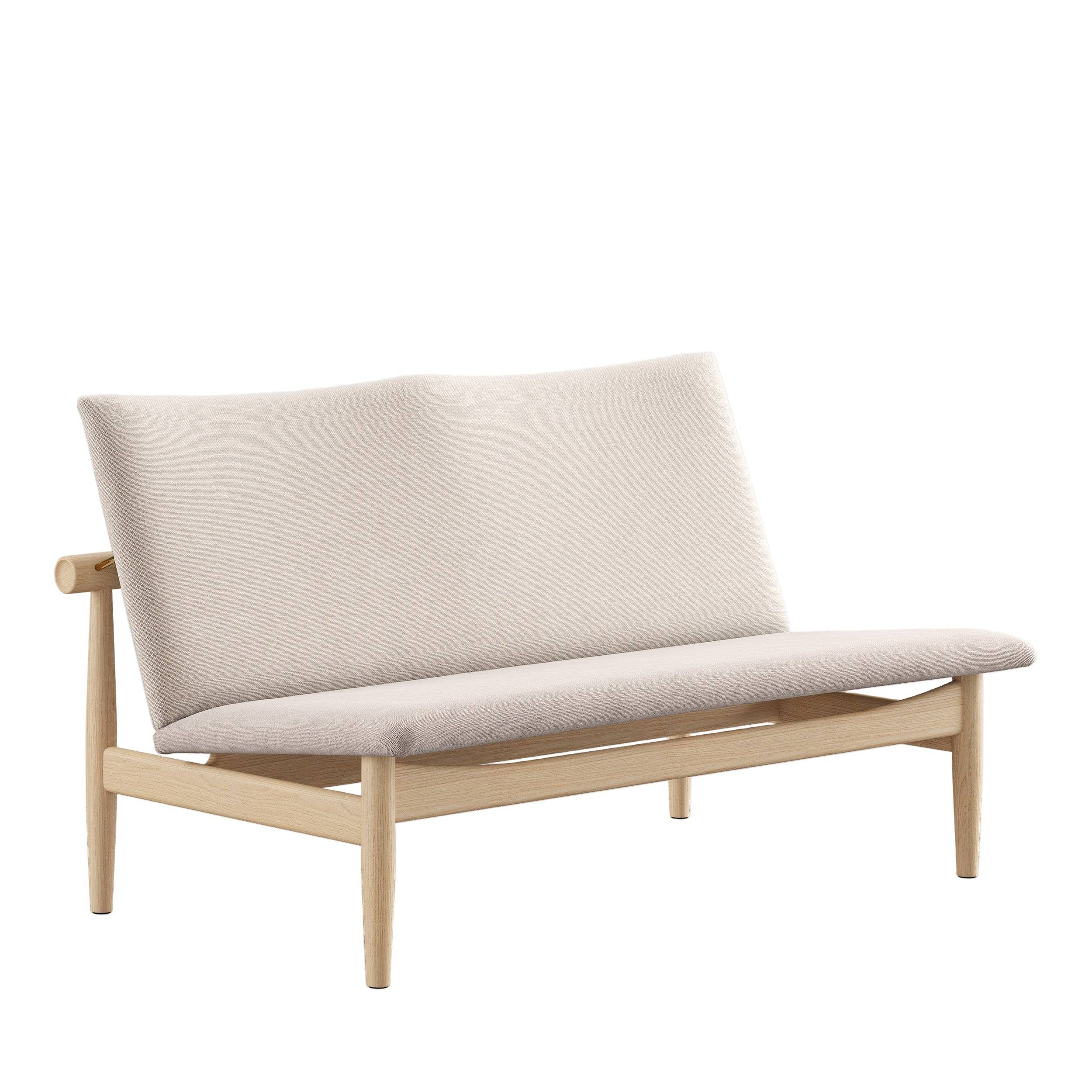 Japan 2 pers. sofa, eg klar olie af Finn Juhl Hallingdal 113 / 103 - Jacobsen Plus