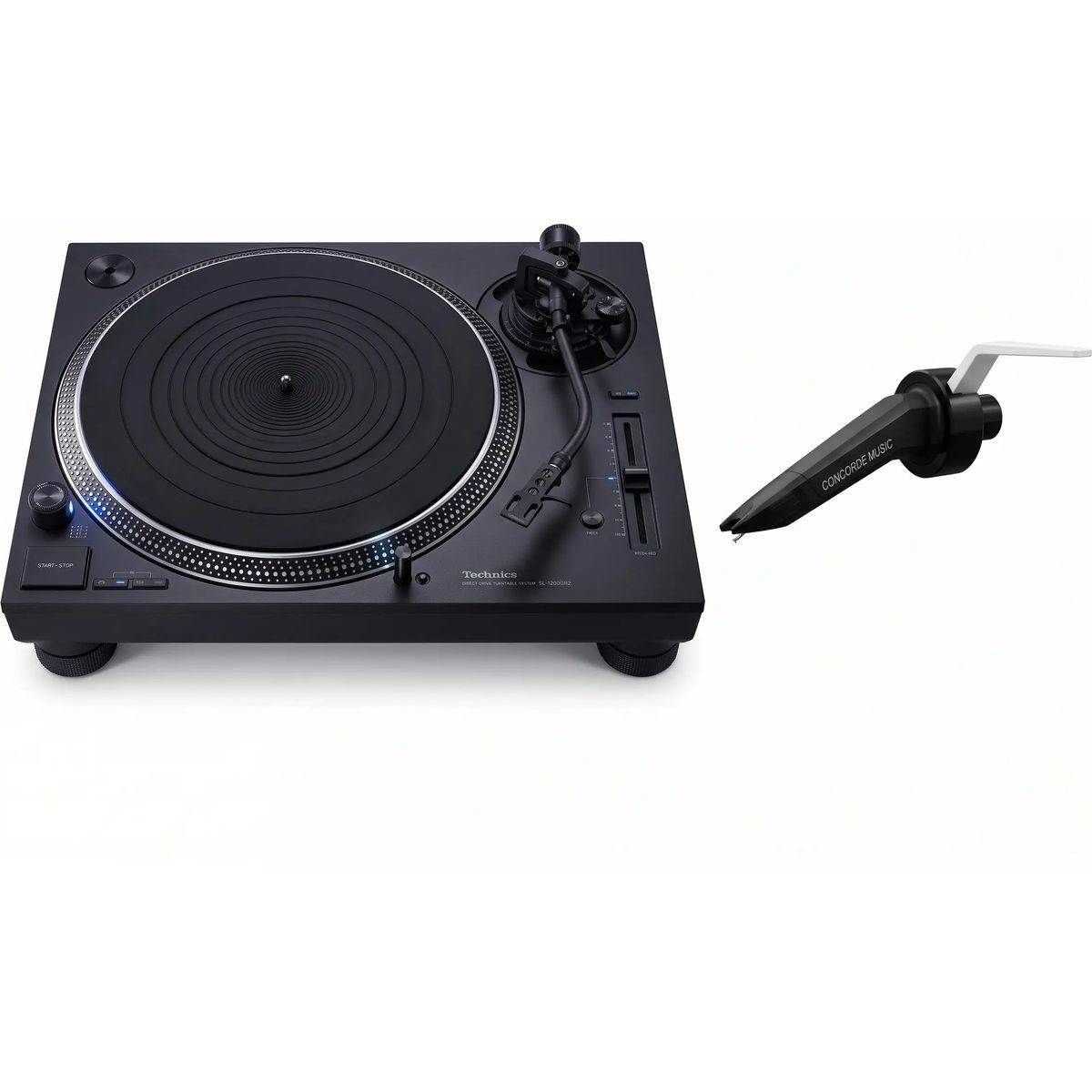 Technics + Ortofon Concorde Music Black + SL-1210GR2EK sort