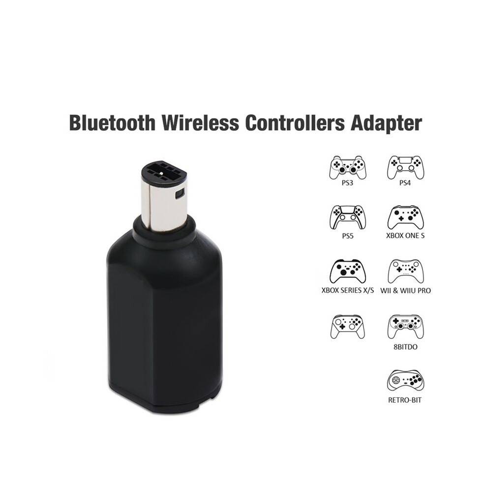 Wireless Game Controllers Adaptor for NGC GameCube Console to PS3 PS4 PS5 Pro T4 Pro Contorller