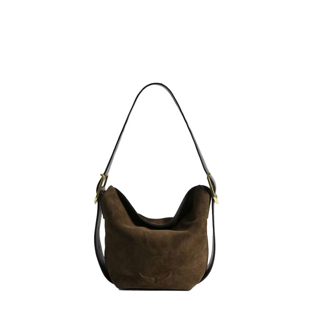 Zadig & Voltaire Lwba04199 Skuldertaske - Tasker - Dame - Brun - ONE SIZE - Uld