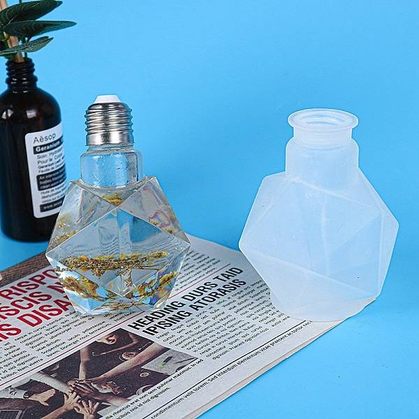 DIY Glühbirne Silikonformen