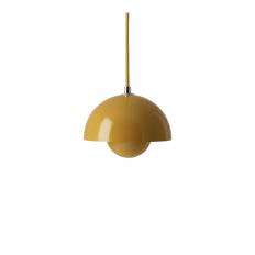 &Tradition - Flowerpot Pendant VP10, Mustard - Pendellampor - Verner Panton - Gul