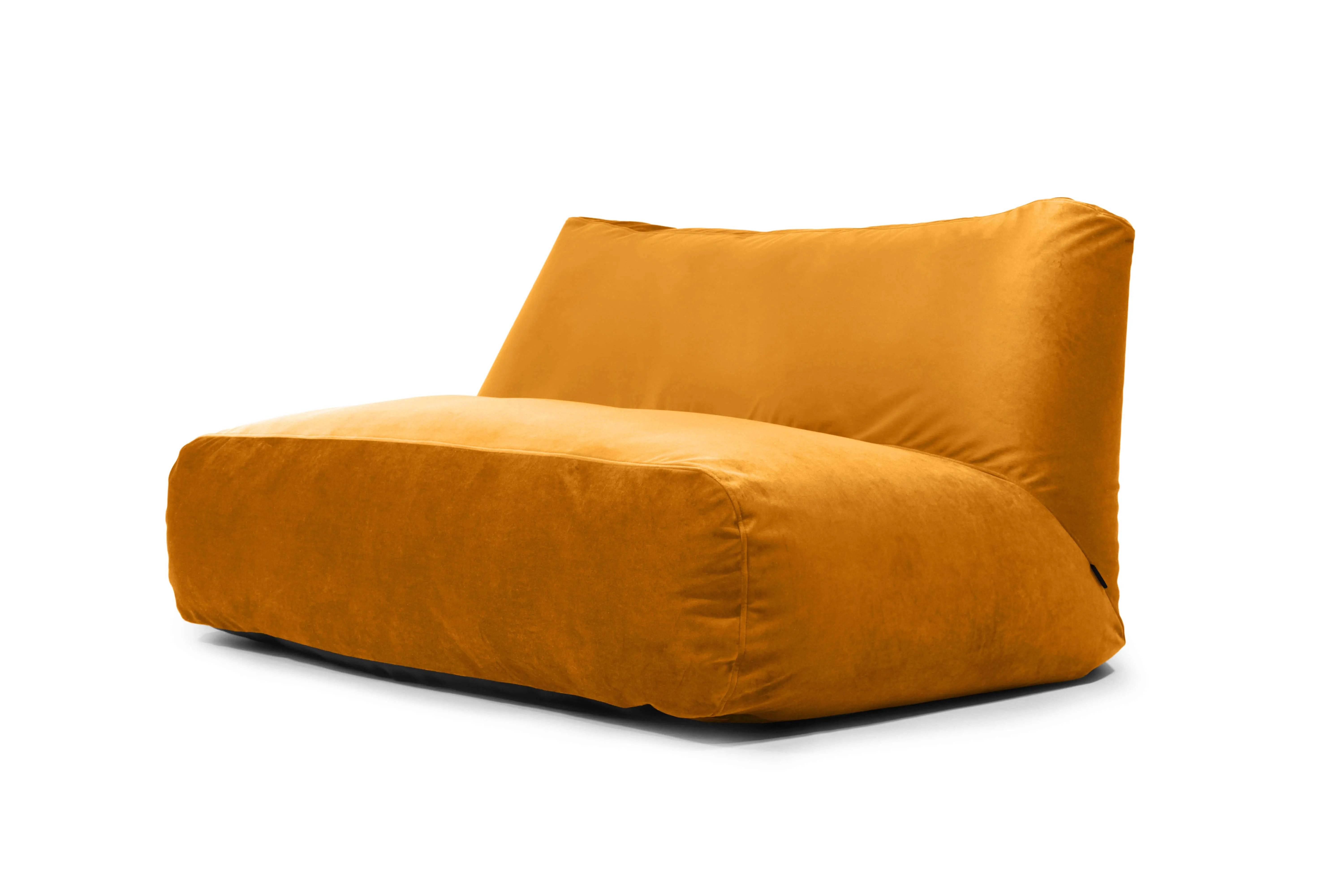 Sittsäck Soffa Tube 160 Barcelona Mustard