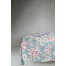 Dukar - Bomullsduk Serena (turkos/rosa) (Storlek: 140 x 250 cm)