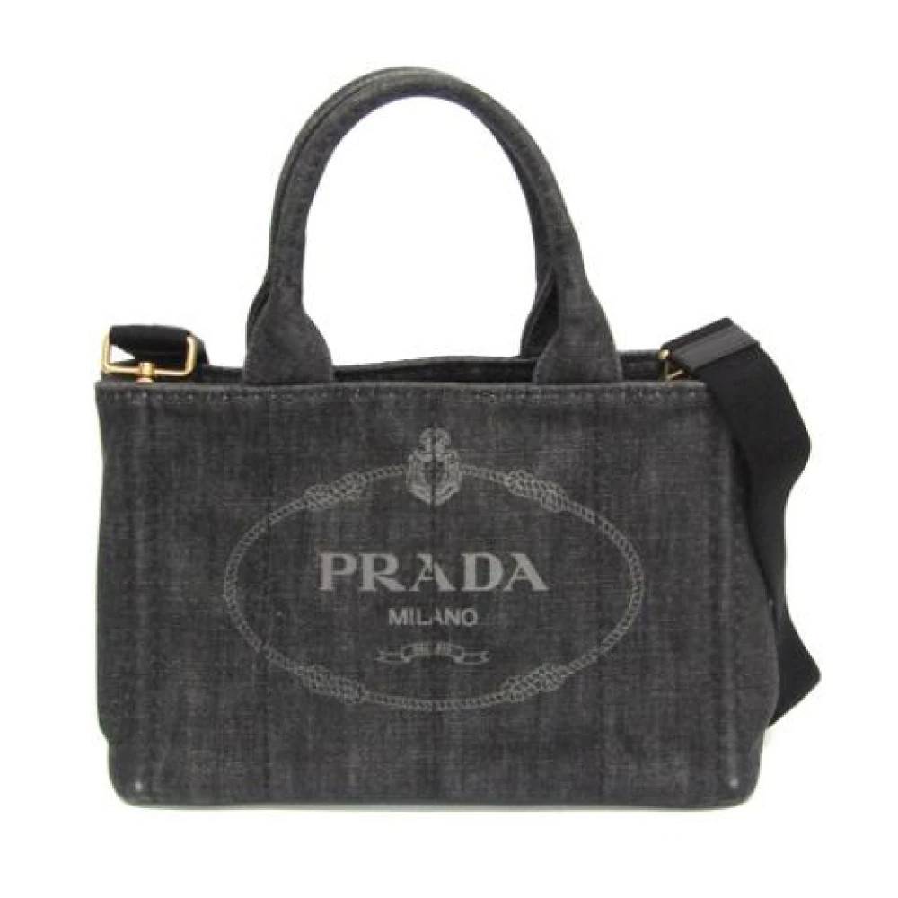 Prada Vintage Pre-owned Vintage Tote Bag - Vintage - Dame - Sort - ONE SIZE -