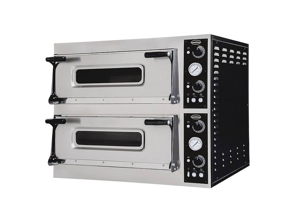 Pizzaovn 2x4 Ø40 Pizza 50-500C.
