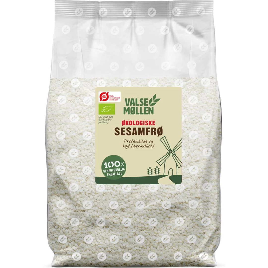 Valsemøllen Øko Sesamfrø, 1 kg.
