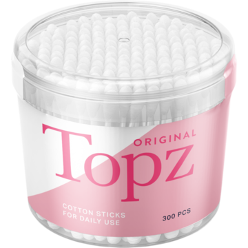 Bomullspinnar Topz Original 300st