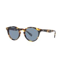 Oliver Peoples, Tilbehør, unisex, Brun, 48 MM, Solbriller Romare SUN OV 5459Su