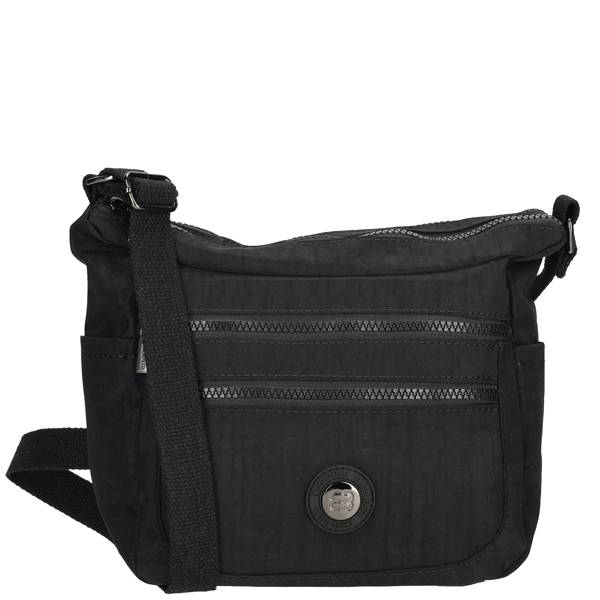Enrico Benetti Suzie Skuldertaske Sort Nylon