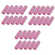 POPETPOP 30 St Tånagelfilblock Akryl Buffertblock Nagelslipare Dubbelsidiga Block Nagelfilar Slipa Nagelfil Slipremsor För Naglar Spikslipblock Bärbar Nagelfil Slipmaskin Portabla