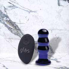 Gläs - Vibrating Beaded Butt Plug