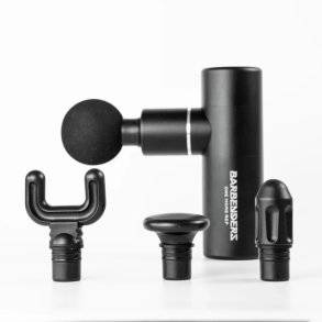 Massagepistol Pro - med 4 hoveder - inkl. taske.