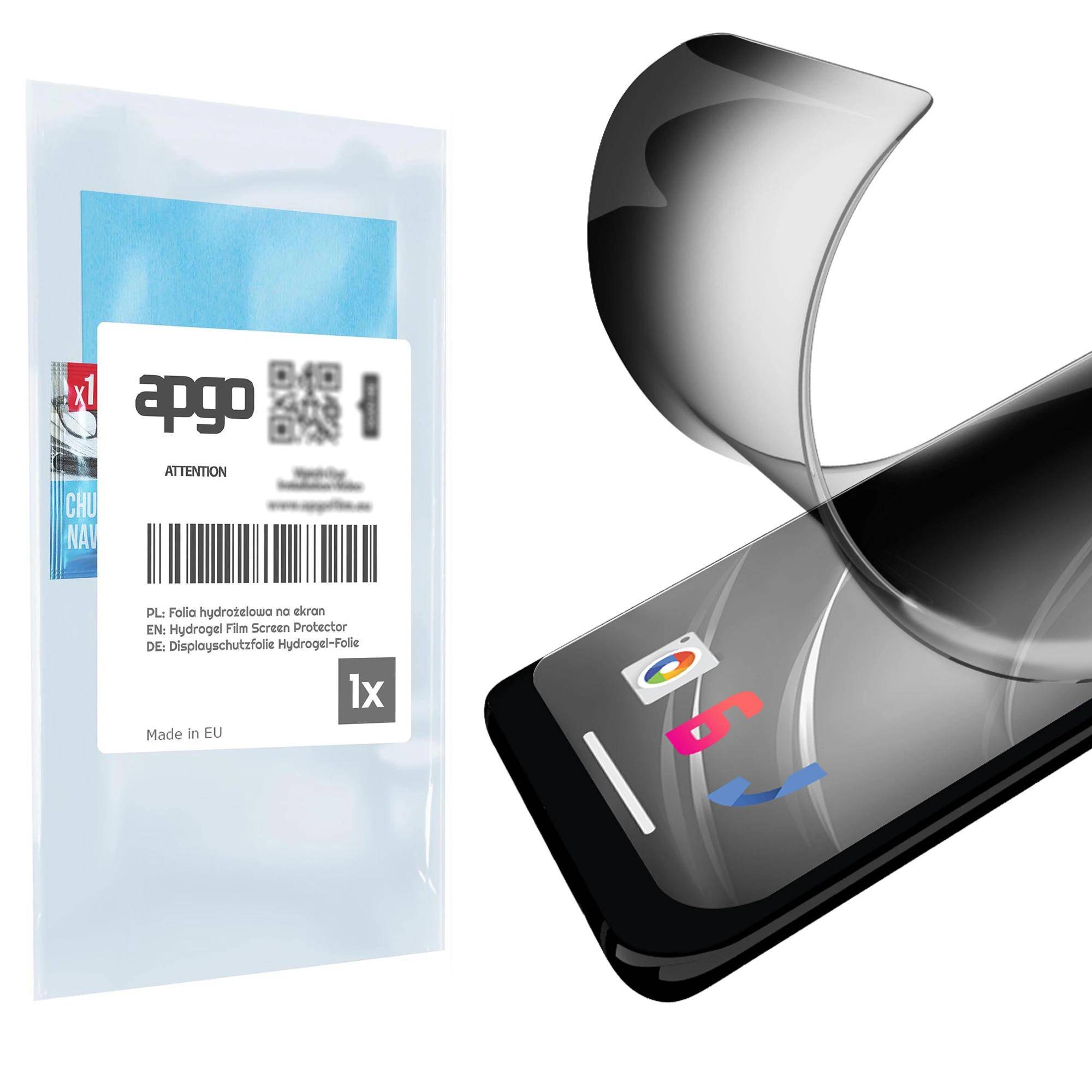 apgo Hydrogel Privacy Matte Screen Protector for Xiaomi Pad 6S Pro 12.4, Anti Spy, Hydrogel Film, Flexible, Soft TPU with positioning layer easy insta