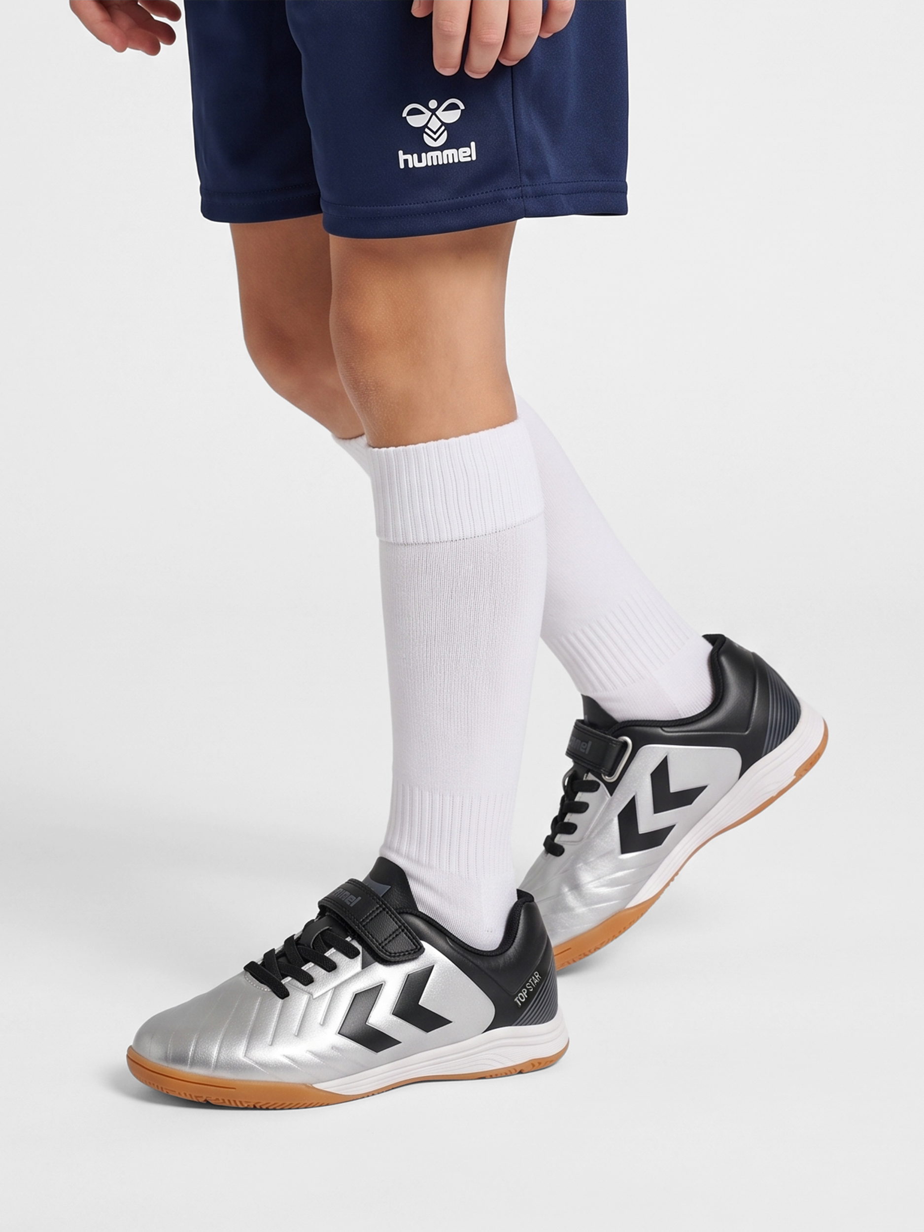 Hummel - Top Star I.c. Vc 2.0 Jr | Black | Futsal Shoes | Børn | Str. 35 - Hurtig levering 1-2 hverdage