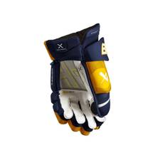 Bauer Handske Vapor Hyperlite SR Navy/Gold - Blå/Gold (14)