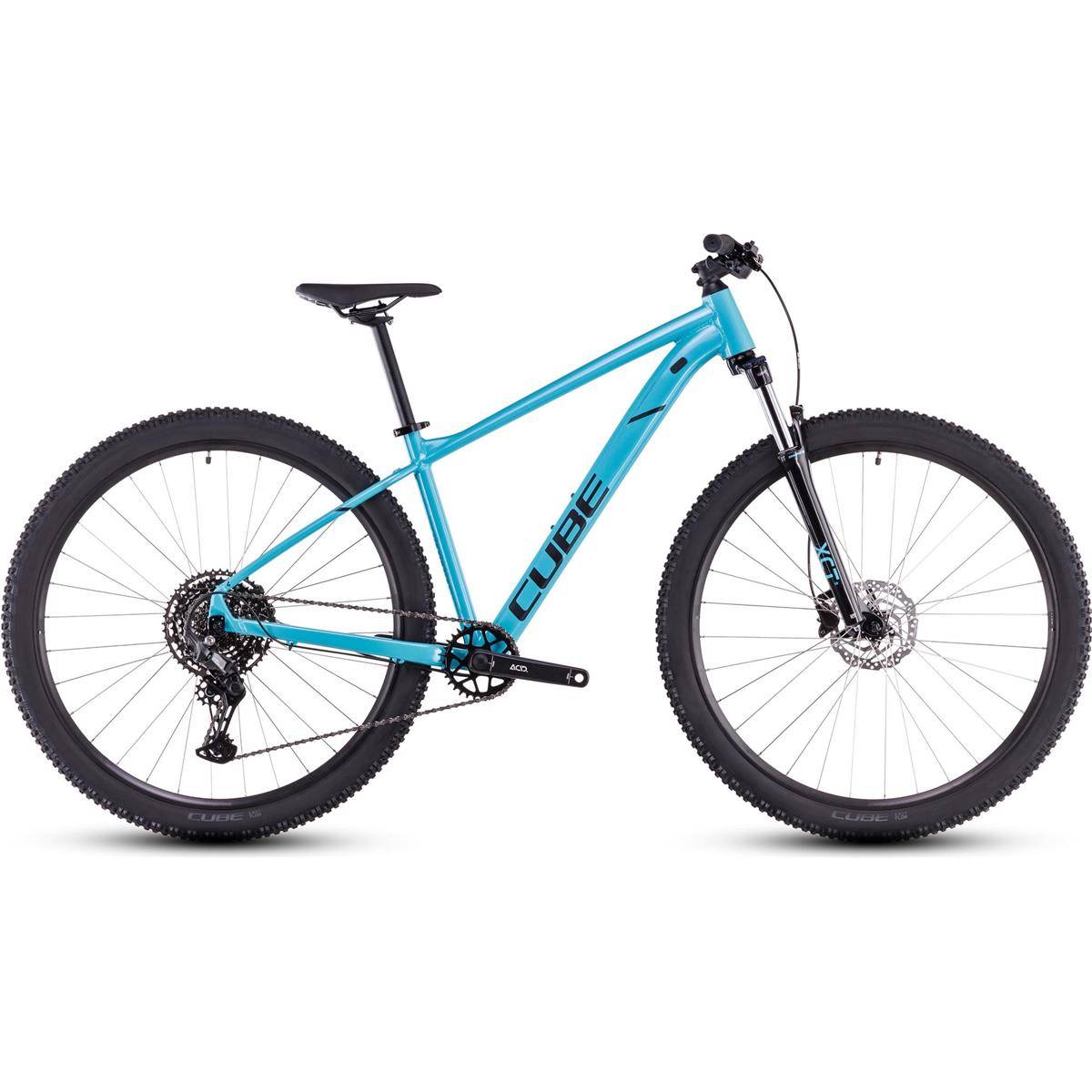 Hardtail MTB Cube Aim Race 29" Swimmingpool/Black M 2025