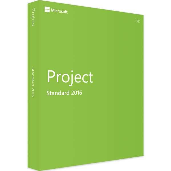 Microsoft Project Standard 2016 | Retail | Windows | 1 PC