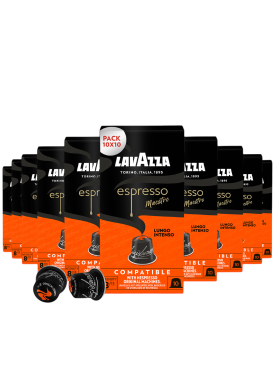 Lavazza Lungo Kaffekapslar 10x10-pack