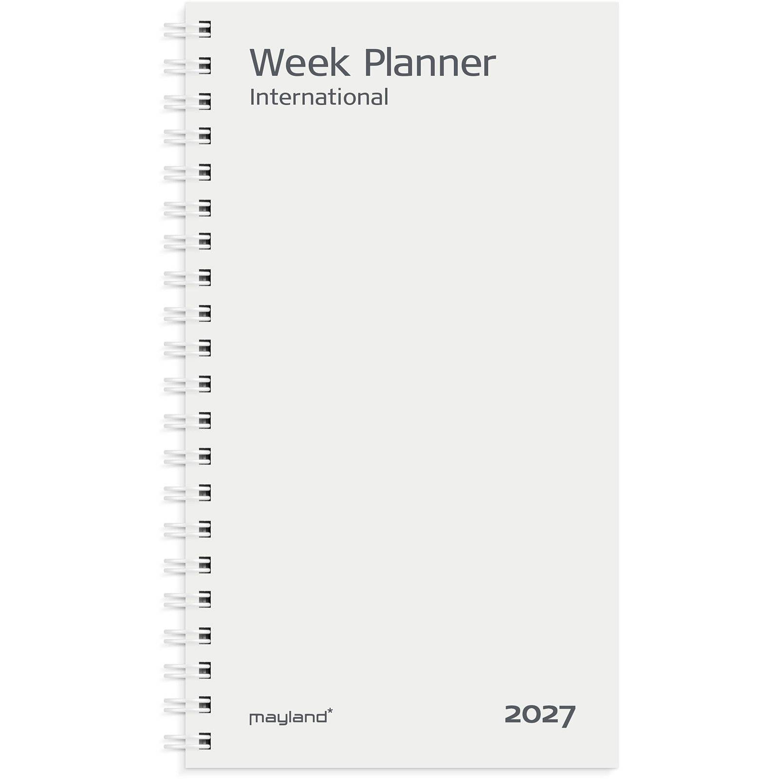 Week Planner International tværformat