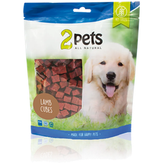 2pets Dogsnack Lamb Cubes 400g 5x