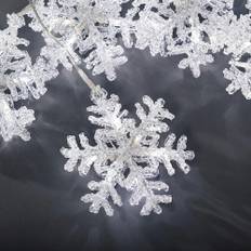 Ljusslinga Gnosjö Konstsmide Snöflingor 30