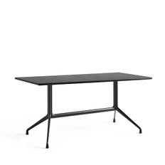 HAY About A Table AAT10 - 160x80cm - Sort Linolium