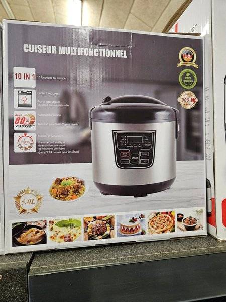 Multifunktionell riskokare - 10-i-1 med 5.0L kapacitet