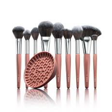 CAIA Brush Kit - Large 9 ansiktsborstar & borstrengörare | Makeup & Smink från CAIA Cosmetics (OS)