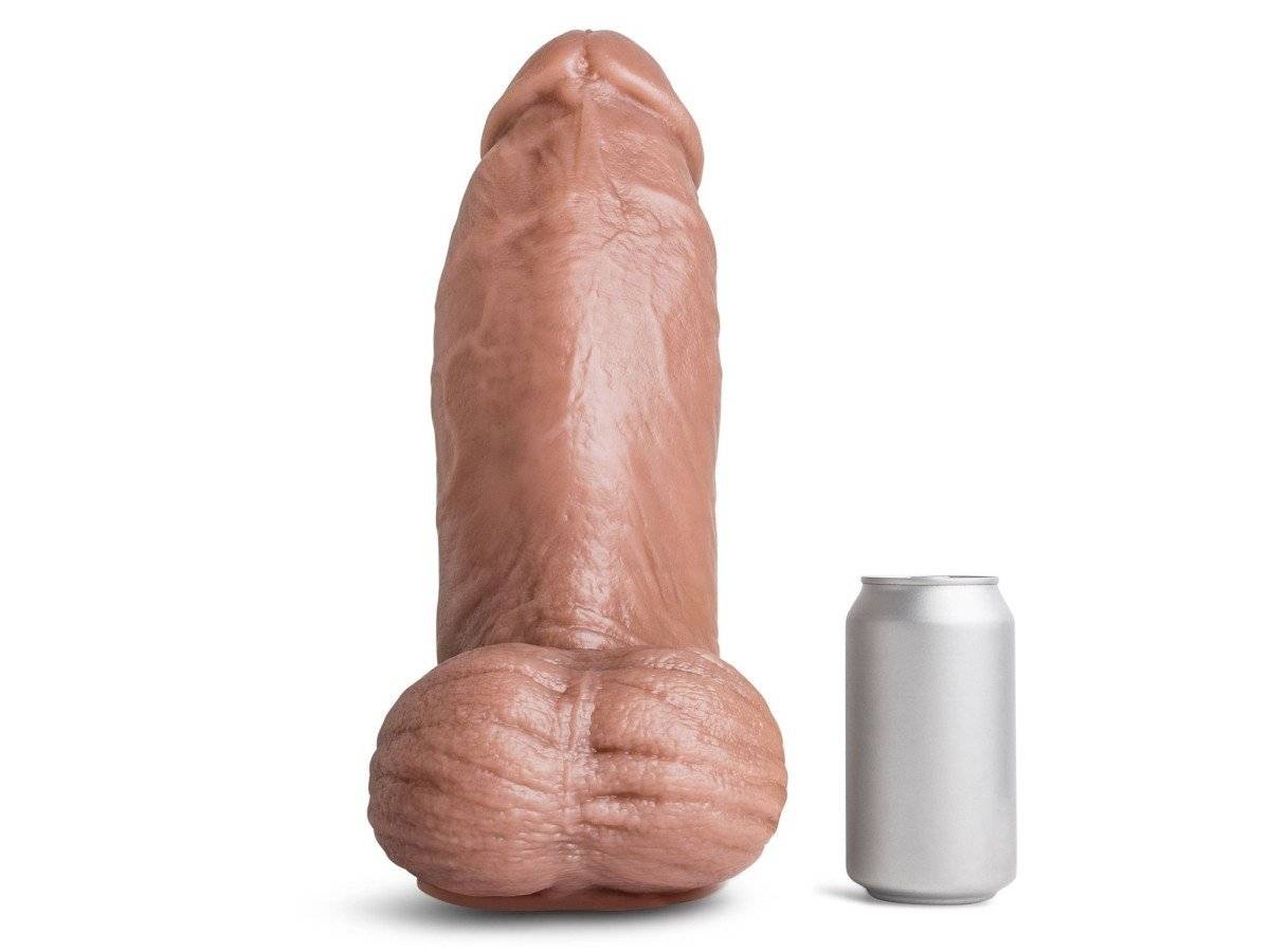 Mr. Hankey’s Toys Topher Michels XXXL, premium silicone dildo with Vac-U-Lock 33 x 8.7–10.8 cm.