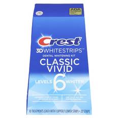 Crest, 3D Whitestrips, Dental Whitening Kit, Classic Vivid, 20 strips