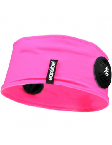 EAREBEL Bella Pandebånd med Høretelefoner - Neon Pink