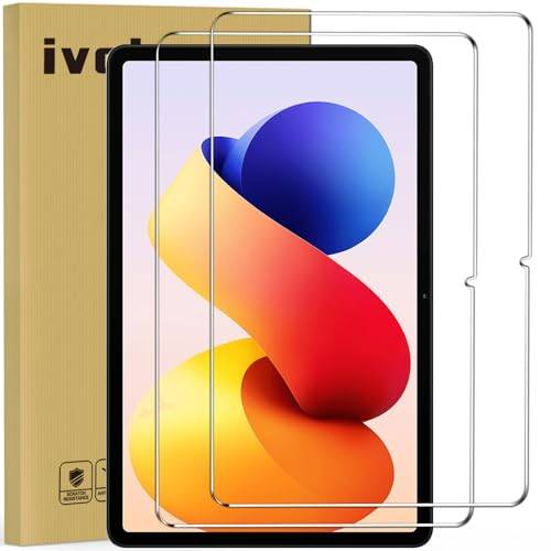 ivoler Skyddsglas med hårdhet 9H för Xiaomi Redmi Pad 2 Pro/Redmi Pad Pro 4G/5G/Poco Pad 12,1 tum, 9H pansarglas HD transparent skärmskydd skyddsfilm anti-repor film