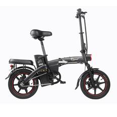 DYU A5 Standard Folding Moped Electric Bike 14inch 350W Black