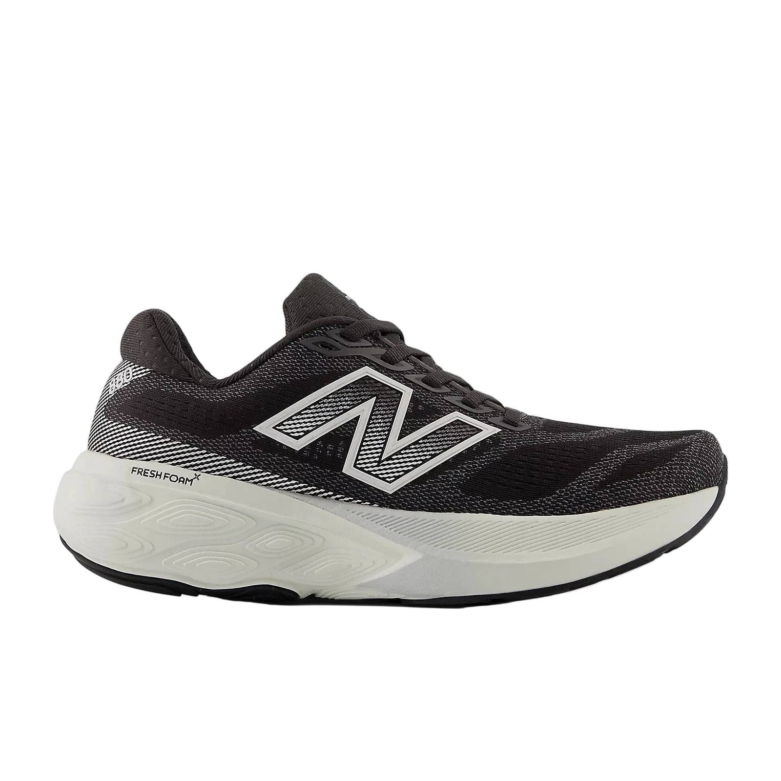 Fresh foam x 880 V15, Dame, Black Cement/Sea Salt/Silver Metallic - 8
