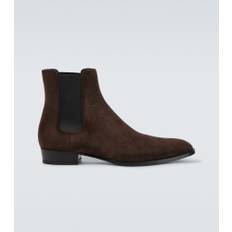 Saint Laurent Wyatt suede Chelsea boots